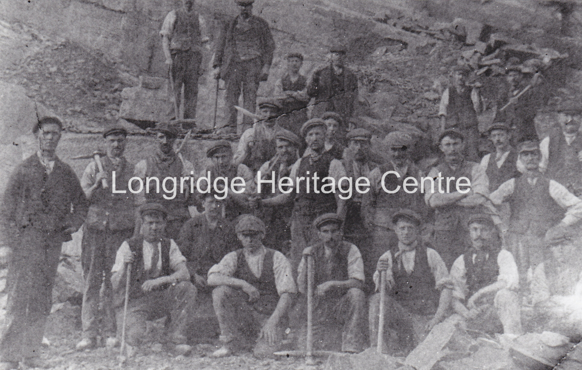 362A  - Quarries - Crofts railway quarry - 1905